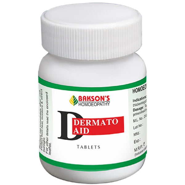 Bakson's Dermato Aid Tablet - 75 tab | ShopHomeo®